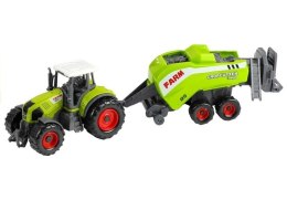 Traktory z Przyczepami Zestaw Maszyny Rolnicze 6w1 Import LEANToys