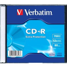 Płyta CD-R 700MB VERBATIM SLIM 52x Extra Protection 43347