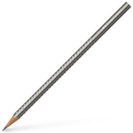 Ołówek JUMBO SPARKLE fioletowy metallic 111663 Faber-Castell