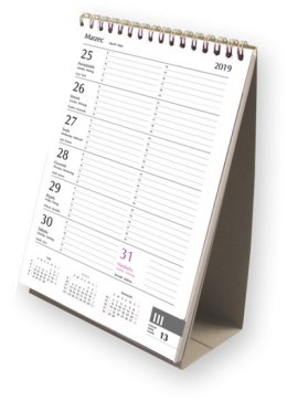 Kalendarz ze spiralką pionowy 2024 T-101-3-20 Michalczyk i Prokop