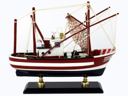 Statek Model Kolekcjonerski Drewniany Maszty Import LEANToys