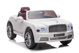 Auto Na Akumulator Bentley Mulsanne Biały LEAN CARS